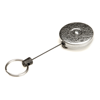 D&eacute;rouleurs autor&eacute;tractables originaux #485-HDK, Chrome, C&acirc;ble 48", Fixation Agrafe de ceinture Cantin et fils