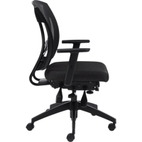 Chaises &agrave; bras Multi-Tilter, Tissu, Charbon, Capacit&eacute; 300 lb Cantin et fils