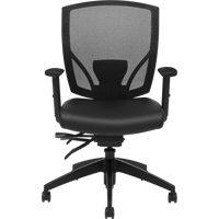 Chaises &agrave; bras Multi-Tilter, Vinyle, Noir, Capacit&eacute; 300 lb Cantin et fils