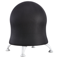 Zenergy Ball Chair, Fabric, Black, 250 lbs. Capacity Cantin et fils