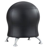 Zenergy Ball Chair, Vinyl, Black, 250 lbs. Capacity Cantin et fils