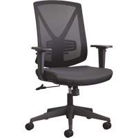 Activ A-47 Synchro Office Chair, Fabric, Black, 275 lbs. Capacity Cantin et fils
