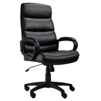Activ Series A-601 Office Chair, Polyurethane, Black, 275 lbs. Capacity Cantin et fils