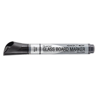 Premium Glass Dry-Erase Markers, Black, Bullet Tip Cantin et fils