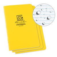 Carnet tout temps, Couverture souple, Jaune, 48 Pages, 4-5/8" , 7"  Cantin et fils