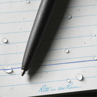 All-Weather Metal Pen, Blue, 0.8 mm, Retractable Cantin et fils