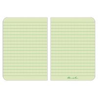 Memo Book, Soft Cover, Tan, 112 Pages, 3-1/2" W x 5" L Cantin et fils