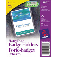 Heavy-Duty Badge Holder Cantin et fils