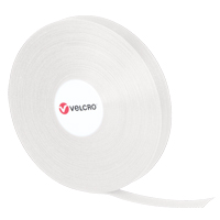Attaches QWIK, Boucle et crochet, 25 vg x 3/4", Auto-aggripant, Blanc Cantin et fils