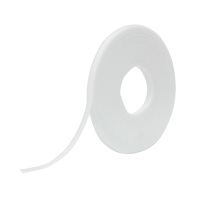 Ruban d'attaches One-Wrap, Boucle et crochet, 25 vg x 1/2", Auto-aggripant, Blanc Cantin et fils