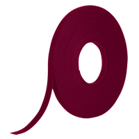 One-Wrap&reg; Fire-Retardant Fastener Tape, Hook & Loop, 25 yds x 1/2", Self-Grip, Cranberry Cantin et fils