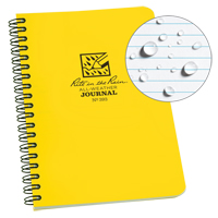 Side-Spiral Notebook, Soft Cover, Yellow, 64 Pages, 4-5/8" W x 7" L Cantin et fils