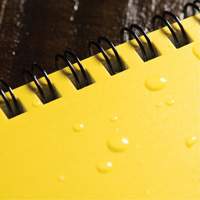 Side-Spiral Notebook, Soft Cover, Yellow, 64 Pages, 4-5/8" W x 7" L Cantin et fils