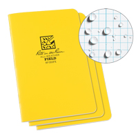 Notebook, Soft Cover, Yellow, 48 Pages, 4-5/8" W x 7" L Cantin et fils