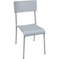 Chaises empilables Ventura, Polypropyl&egrave;ne, Hauteur 36", Capacit&eacute; 300 lb, Gris Cantin et fils