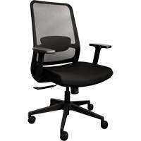 Activ Series Synchro-Tilt Office Chair, Fabric/Mesh, Black, 275 lbs. Capacity Cantin et fils