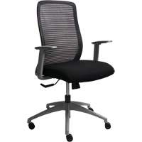 Era Series Adjustable Office Chair, Fabric/Mesh, Black, 275 lbs. Capacity Cantin et fils