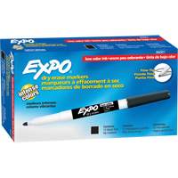 Low Odour Dry Erase Whiteboard Marker, Black, Fine Tip Cantin et fils