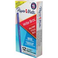 Stylo &agrave; bille Paper Mate Write Bros, Bleu, 1 mm Cantin et fils