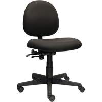 Aspen Low Back Posture Task Chair, Fabric, Black, 275 lbs. Capacity Cantin et fils