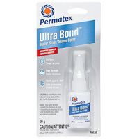 Ultra Bond Fast Drying Super Glue Adhesive, 20 g, Bottle, Clear Cantin et fils
