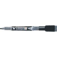 Vboard Master S White Board Marker with Eraser, Blue, Fine Tip Cantin et fils