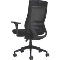 High-Back Weight-Sensing Synchro-Tilter, Mesh, Black Cantin et fils