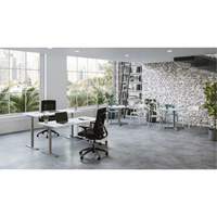 Newland Height-Adjustable Rectangular Table Cantin et fils
