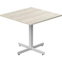 Newland Height-Adjustable Square Table, 36" L x 36" W x 29" H, 1" Top, Laminate, Tan Cantin et fils