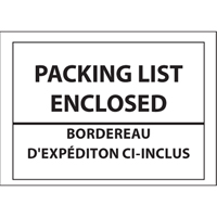 Pochettes pour bordereau d'exp&eacute;dition, 4" lo x 5" la, Style Insertion par l'arri&egrave;re Cantin et fils