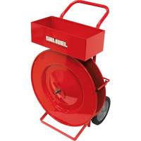 Strapping Dispenser, Polyester/Steel/Polypropylene Straps, 16" Core Dia., 2.875" Roll Width Cantin et fils