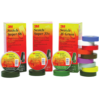 Scotch&reg; Super 33 Tape, 19 mm (3/4") x 20.1 m (66'), Black, 7 mils Cantin et fils