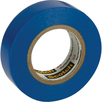 Scotch&reg; 35 Colour Coded Tape, 12.7 mm (1/2") x 20.1 m (66'), Blue, 7 mils Cantin et fils
