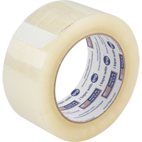 Box Sealing Tape, Acrylic Adhesive, 2 mils, 48 mm (1-22/25") x 99.97 m (328') Cantin et fils