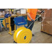 Strapping Dispenser, Polyester/Steel/Polypropylene Straps, 16"/8" Core Dia., 3"/8"/6" Roll Width Cantin et fils