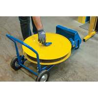 Strapping Dispenser, Polyester/Steel/Polypropylene Straps, 16"/8" Core Dia., 3"/8"/6" Roll Width Cantin et fils