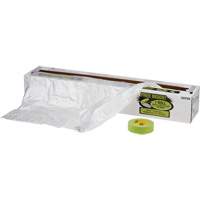 Trousse de pellicule de protection contre les surpulv&eacute;risations et ruban, 400' lo x 16' la, Plastique Cantin et fils