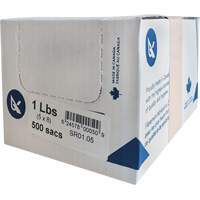 SR Series Food Packaging Bulk Pound Bags, Open Top, 8" x 5", 0.85 mil Cantin et fils