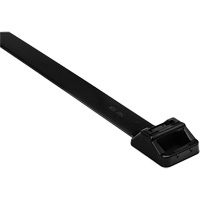 Collier de serrage gros calibre, Longueur 20", R&eacute;sistance &agrave; la traction 250 lb, Noir Cantin et fils