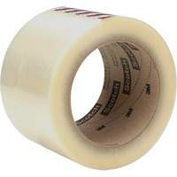 Scotch&reg; Box Sealing Tape 371, Rubber Adhesive, 1.2 mils, 72 mm (2-4/5") x 100 m (328') Cantin et fils
