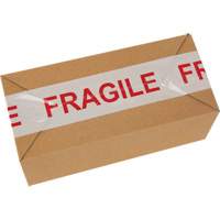 "Fragile" Box Sealing Tape, Hot Melt Adhesive, 2 mils, 48 mm (2") x 100 m (328') Cantin et fils