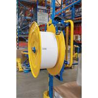 Strapping Dispenser, Polyester/Steel/Polypropylene Straps, 16"/8" Core Dia., 3"/8"/6" Roll Width Cantin et fils