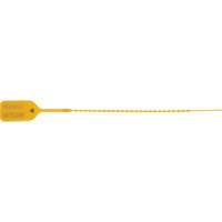 Standard-Duty Security Seal, 9", Plastic, Pull-Through Cantin et fils