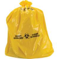 Sacs &agrave; d&eacute;chets, Biorisque, 60" lo x 36" la, 6 mils Cantin et fils