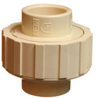 Raccord union, 1/2", PVC-C, Noeud x noeud Cantin et fils