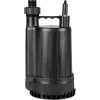 Thermoplastic Utility Pump, 115 V, 2200 GPH, 1/4 HP Cantin et fils
