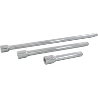 Jeu de rallonges pour douilles, Prise de 1/2", Fini Chrome, 3 Mcx Cantin et fils