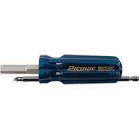 The Mariner Multibit Screwdriver, 6" L, Plastic Handle Cantin et fils