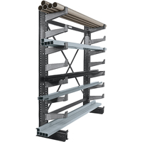 Single-sided Cantilever Brace Set - Starter, Single Sided, 14" Arm, 36" W x 84" H, 1000 lbs. Capacity Cantin et fils