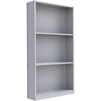 Interlok Shelving Unit, Steel, Boltless, 450 lbs. Capacity, 48" W x 88" H x 24" D Cantin et fils